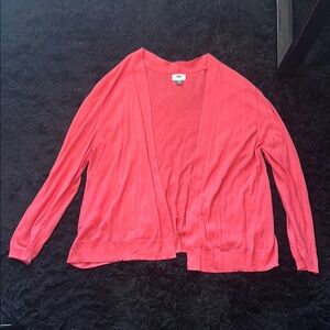 Old Navy Pink Cardigan Sweater Lightweight Knit